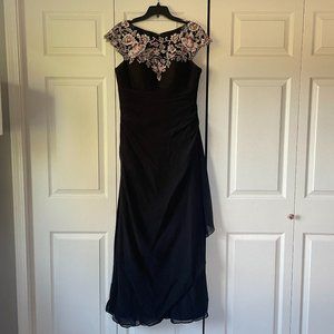 Elegant Black Evening Gown